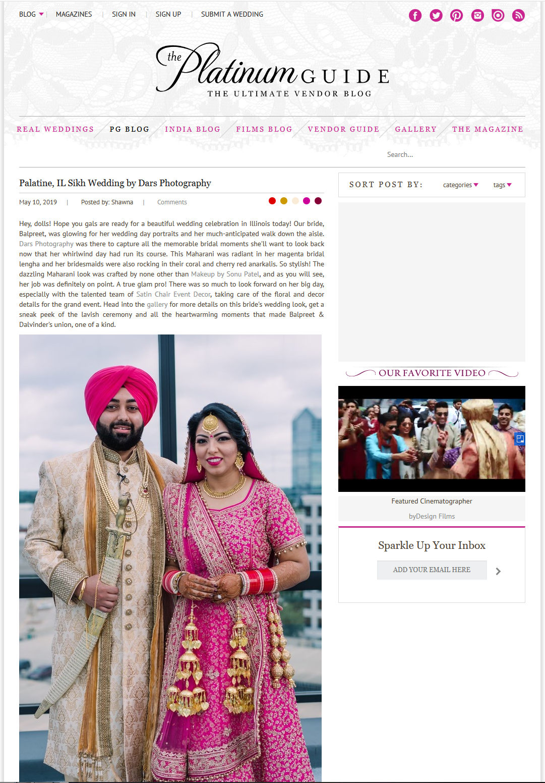 DARS Photography featured by MAHARANI WEDDINGS