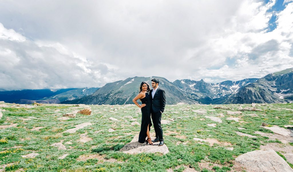 Rocky Mountain Pre-Wedding Photoshoot
