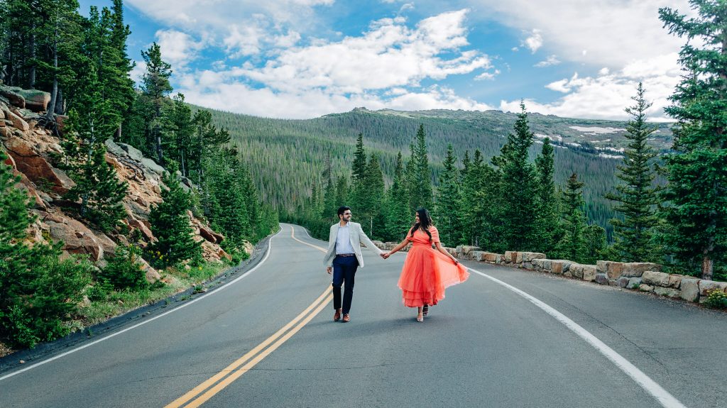 Rocky Mountain Pre-Wedding Photoshoot