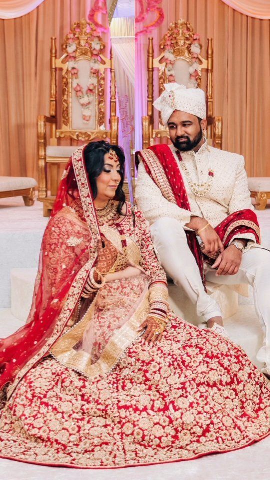 Indian Bride & Groom at their best in wedding attires | Indian wedding  photography poses, Wedding couple poses photography, Indian wedding poses